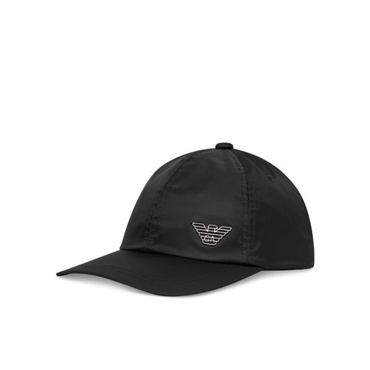 Emporio Armani Czapka z daszkiem EM001962 AF13454 UC001 Czarny ze sklepu MODIVO w kategorii Czapki z daszkiem męskie - zdjęcie 182683532