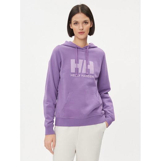 Helly Hansen Bluza Logo 33978 Fioletowy Regular Fit Helly Hansen L MODIVO