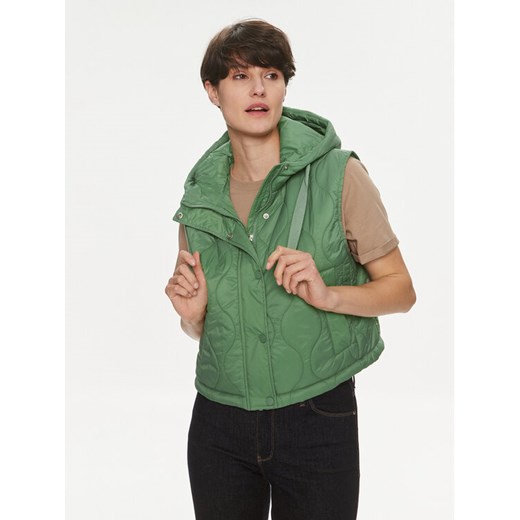 ONLY Bezrękawnik Valentina 15315383 Zielony Regular Fit ze sklepu MODIVO w kategorii Kamizelki damskie - zdjęcie 182683554