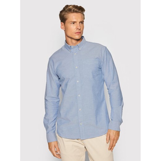 Jack&Jones PREMIUM Koszula Brook Oxford 12192150 Niebieski Slim Fit ze sklepu MODIVO w kategorii Koszule męskie - zdjęcie 182683584