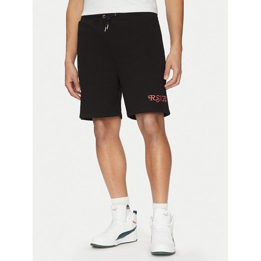 Fila Szorty sportowe Lamswaarde FAM0909 Czarny Regular Fit ze sklepu MODIVO w kategorii Spodenki męskie - zdjęcie 182683711