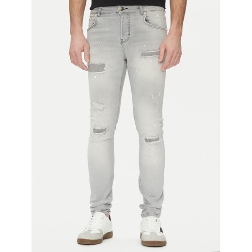 Richmond X Jeansy UMP25286JE Szary Slim Fit ze sklepu MODIVO w kategorii Jeansy męskie - zdjęcie 182683754