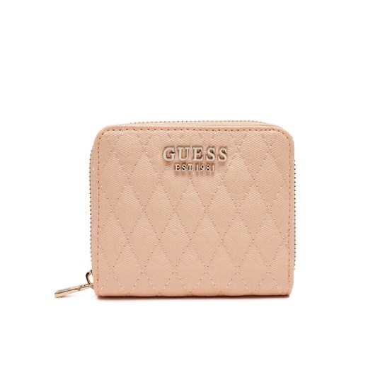 Guess Mały Portfel Damski SWGG96 26137 Różowy ze sklepu MODIVO w kategorii Portfele damskie - zdjęcie 182683783