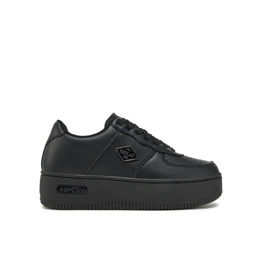REPLAY Sneakersy GWZ5O.000.C0018S Czarny ze sklepu MODIVO w kategorii Buty sportowe damskie - zdjęcie 182683800