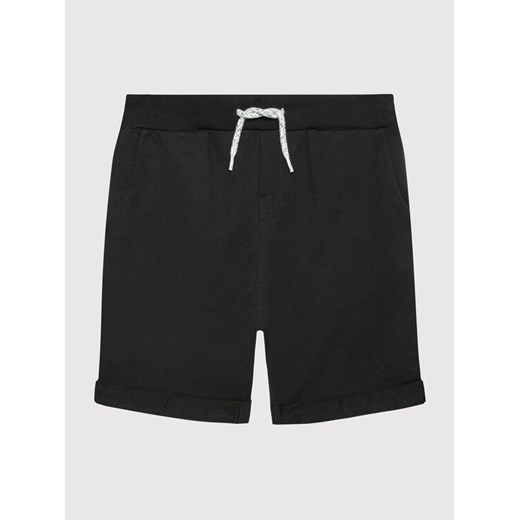 NAME IT Szorty sportowe 13201050 Czarny Regular Fit ze sklepu MODIVO w kategorii Spodenki chłopięce - zdjęcie 182683863