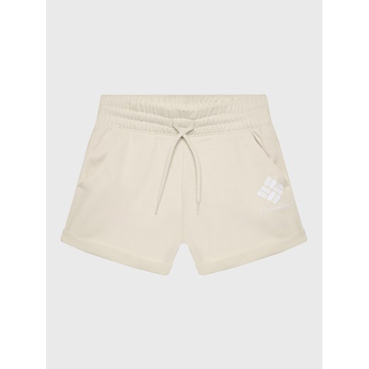 Columbia Szorty sportowe Trek™ 2031981 Écru Regular Fit ze sklepu MODIVO w kategorii Spodenki dziewczęce - zdjęcie 182683901