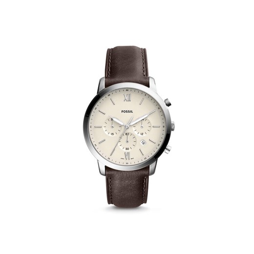 Fossil Zegarek Neutra Chrono FS5380 Brązowy ze sklepu MODIVO w kategorii Zegarki - zdjęcie 182684081