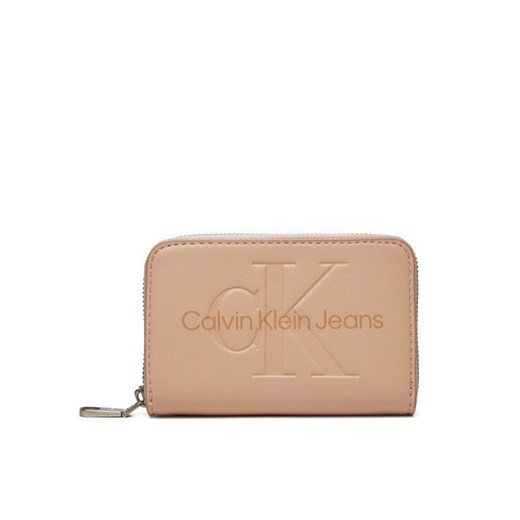 Calvin Klein Jeans Mały Portfel Damski Zip Around Mono K60K612255 Kolorowy ze sklepu MODIVO w kategorii Portfele damskie - zdjęcie 182684082