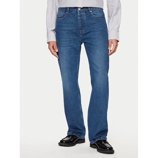 AMI PARIS Jeansy UTR500.DE0025 Niebieski Straight Leg ze sklepu MODIVO w kategorii Jeansy męskie - zdjęcie 182684143