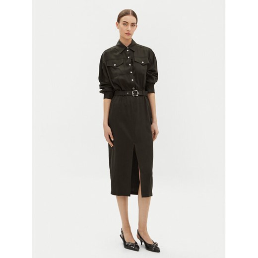 PINKO Sukienka codzienna Affettatrice 104147 Zielony Regular Fit ze sklepu MODIVO w kategorii Sukienki - zdjęcie 182684201