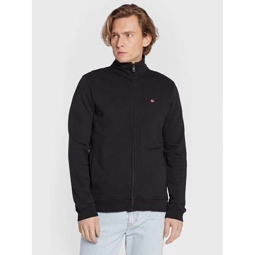 Napapijri Bluza Balis NP0A4GBA Czarny Regular Fit ze sklepu MODIVO w kategorii Bluzy męskie - zdjęcie 182684234