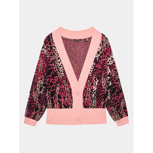 Guess Kardigan J3BR07 Z3AH0 Różowy Regular Fit ze sklepu MODIVO w kategorii Swetry dziewczęce - zdjęcie 182684424