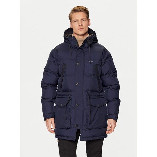 Aeronautica Militare Kurtka zimowa 242AB2192CT3375 Granatowy Regular Fit ze sklepu MODIVO w kategorii Kurtki męskie - zdjęcie 182684454