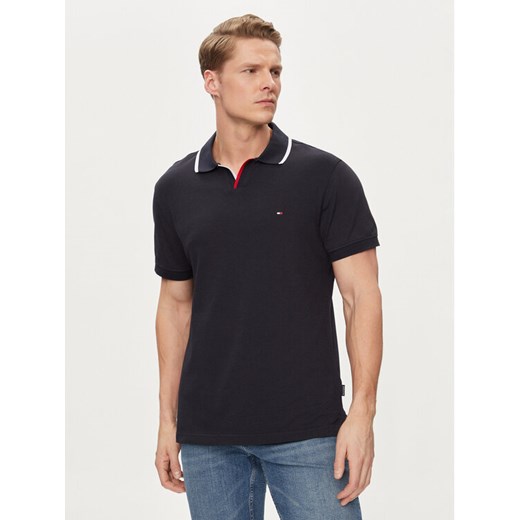 Tommy Hilfiger Polo MW0MW34772 Granatowy Regular Fit ze sklepu MODIVO w kategorii T-shirty męskie - zdjęcie 182684463