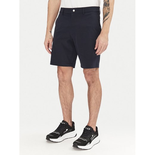 EA7 Emporio Armani Szorty sportowe 7M000194 AF14589 UB102 Granatowy Regular Fit ze sklepu MODIVO w kategorii Spodenki męskie - zdjęcie 182684491