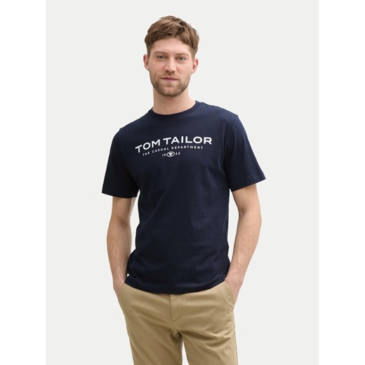 Tom Tailor T-Shirt 1045773 Granatowy Regular Fit ze sklepu MODIVO w kategorii T-shirty męskie - zdjęcie 182684522