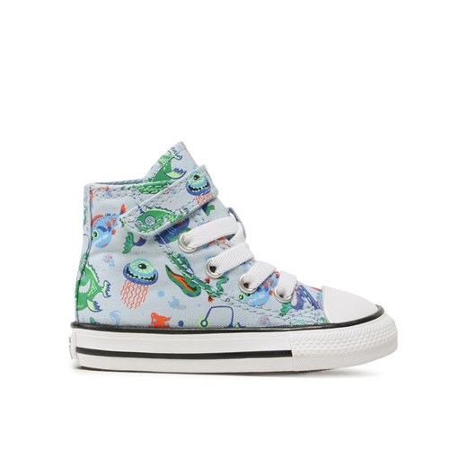 Converse Trampki Chuck Taylor All Star 1V A03594C Niebieski ze sklepu MODIVO w kategorii Trampki dziecięce - zdjęcie 182684550