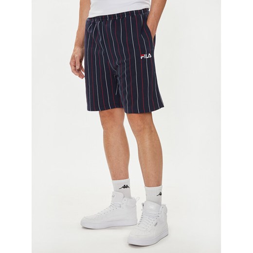 Fila Szorty sportowe FAM0648 Granatowy Regular Fit Fila S MODIVO