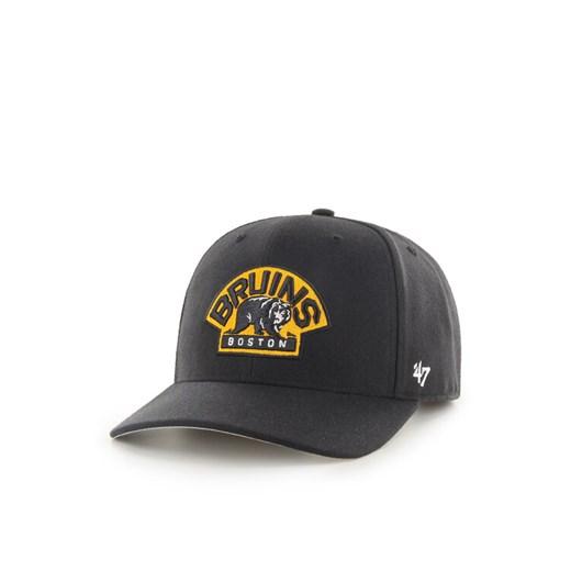 47 Brand Czapka z daszkiem NHL Boston Bruins H-CLZOE01WBP Czarny ze sklepu MODIVO w kategorii Czapki z daszkiem męskie - zdjęcie 182684823