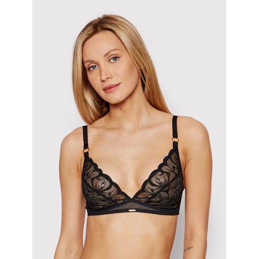 Chantelle Biustonosz braletka Fleurs C12M80 Czarny ze sklepu MODIVO w kategorii Biustonosze - zdjęcie 182684922