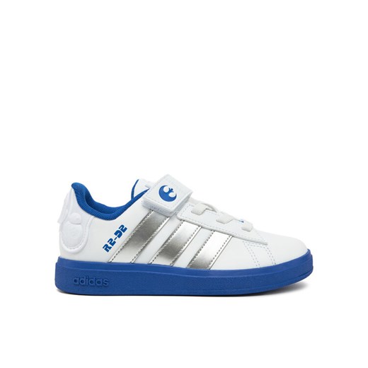 adidas Sneakersy Star Wars Grand Court 2.0 IH1136 Biały ze sklepu MODIVO w kategorii Buty sportowe dziecięce - zdjęcie 182684943