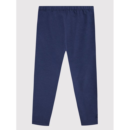 United Colors Of Benetton Legginsy 3MT1GF013 Granatowy Slim Fit ze sklepu MODIVO w kategorii Spodnie dziewczęce - zdjęcie 182684971