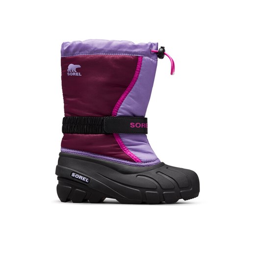 Sorel Śniegowce Flurry™ Boot 2114081562 Fioletowy ze sklepu MODIVO w kategorii Buty zimowe dziecięce - zdjęcie 182685000