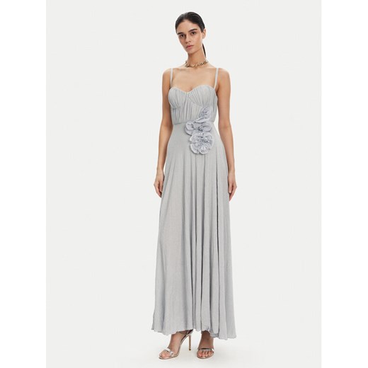 Elisabetta Franchi Sukienka wieczorowa AB-R22-52E2 Błękitny Regular Fit ze sklepu MODIVO w kategorii Sukienki - zdjęcie 182685030