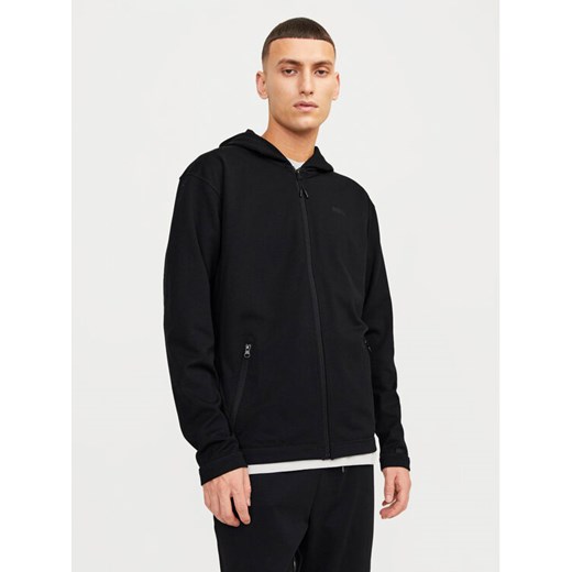Jack&Jones Bluza Cloud 12253764 Czarny Relaxed Fit ze sklepu MODIVO w kategorii Bluzy męskie - zdjęcie 182685041