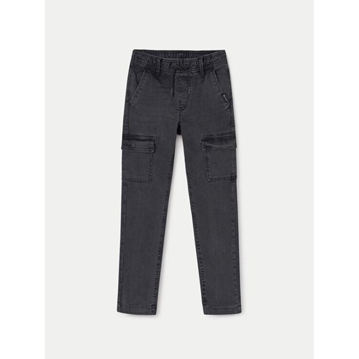 Mayoral Jeansy 7534 Szary Regular Fit ze sklepu MODIVO w kategorii Spodnie dziewczęce - zdjęcie 182685061