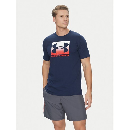 Under Armour T-Shirt Boxed Sports 1386793 Granatowy Loose Fit Under Armour L MODIVO