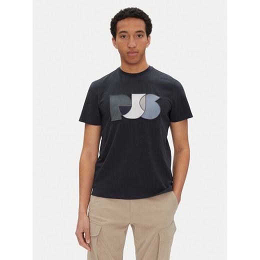 Parajumpers T-Shirt Leland 25SMPMTSGT09 Granatowy Regular Fit ze sklepu MODIVO w kategorii T-shirty męskie - zdjęcie 182685174