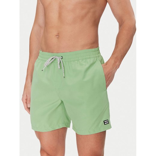 Billabong Szorty kąpielowe All Day EBYJV00134 Zielony Regular Fit ze sklepu MODIVO w kategorii Kąpielówki - zdjęcie 182685203