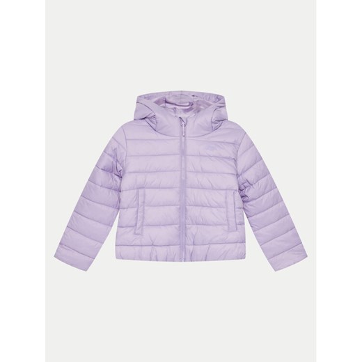 4F Kurtka zimowa 4FJWAW24TDJAF449 Fioletowy Regular Fit ze sklepu MODIVO w kategorii Kurtki dziewczęce - zdjęcie 182685230