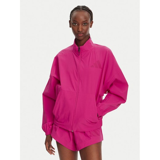 adidas Kurtka przejściowa Z.N.E. Woven JP4191 Różowy Loose Fit ze sklepu MODIVO w kategorii Kurtki damskie - zdjęcie 182685240