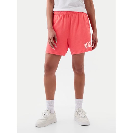 Gap Szorty sportowe 885590-02 Koralowy Relaxed Fit ze sklepu MODIVO w kategorii Szorty - zdjęcie 182685243