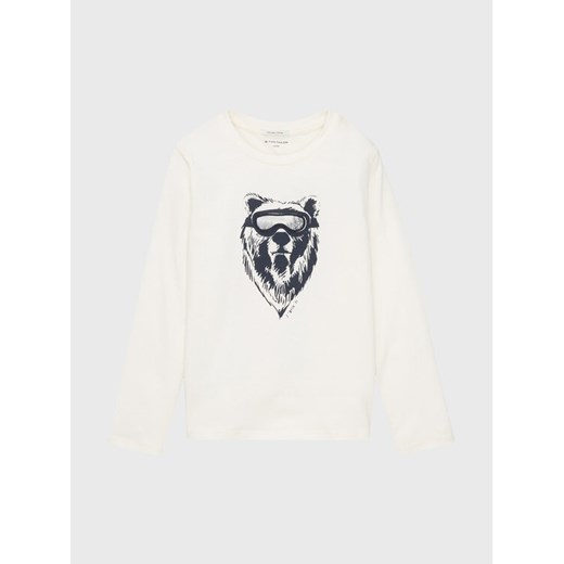 Tom Tailor Bluzka 1033835 Biały Regular Fit ze sklepu MODIVO w kategorii T-shirty chłopięce - zdjęcie 182685392