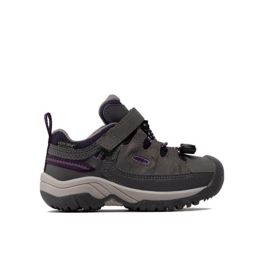 Keen Trekkingi Targhee Low Wp 1026292 Szary ze sklepu MODIVO w kategorii Buty trekkingowe dziecięce - zdjęcie 182685412