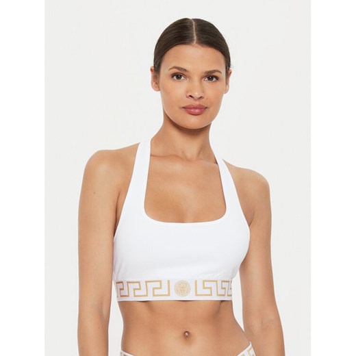 Versace Biustonosz top AUD01039 1A10011 Biały ze sklepu MODIVO w kategorii Biustonosze - zdjęcie 182685504