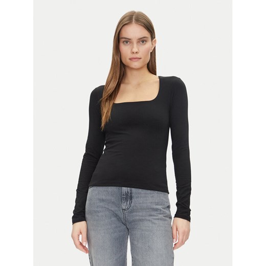 Gap Bluzka 637795-00 Czarny Regular Fit ze sklepu MODIVO w kategorii Bluzki damskie - zdjęcie 182685524