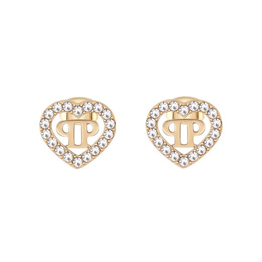 PHILIPP PLEIN Kolczyki Plein Rocked Heart PJZEA02EU Złoty ze sklepu MODIVO w kategorii Kolczyki - zdjęcie 182685554