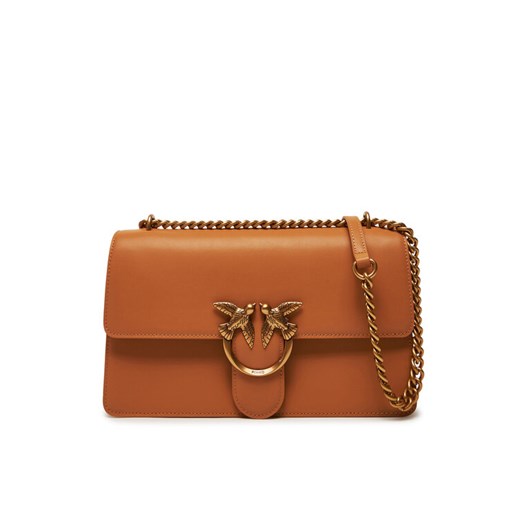 PINKO Torebka Love One Classic Dc PE 25 PCPL 100941 A0F1 Brązowy ze sklepu MODIVO w kategorii Kopertówki - zdjęcie 182685593