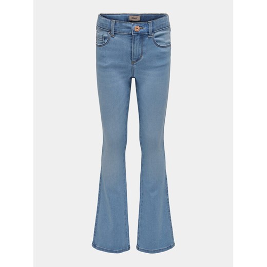 Kids ONLY Jeansy Royal 15281015 Niebieski Flared Fit ze sklepu MODIVO w kategorii Spodnie dziewczęce - zdjęcie 182685710