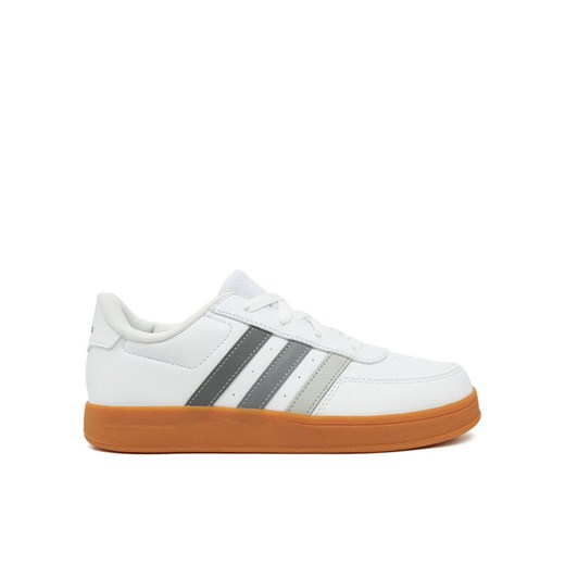 adidas Sneakersy Breaknet Lifestyle Court IH8878 Biały ze sklepu MODIVO w kategorii Buty sportowe dziecięce - zdjęcie 182685823