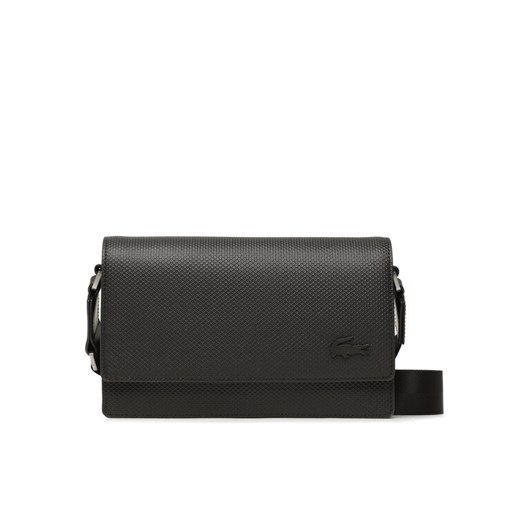 Lacoste Torebka Flap Reporter Bag NU4118CE Czarny ze sklepu MODIVO w kategorii Listonoszki - zdjęcie 182685840
