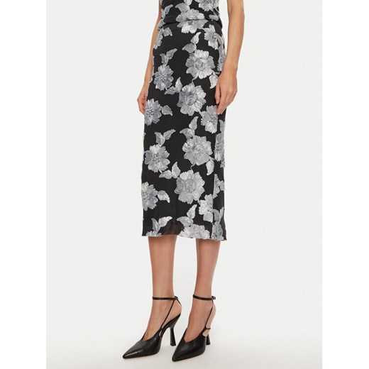 ROTATE Spódnica ołówkowa Tasha 1130381206 Czarny Slim Fit ze sklepu MODIVO w kategorii Spódnice - zdjęcie 182685841