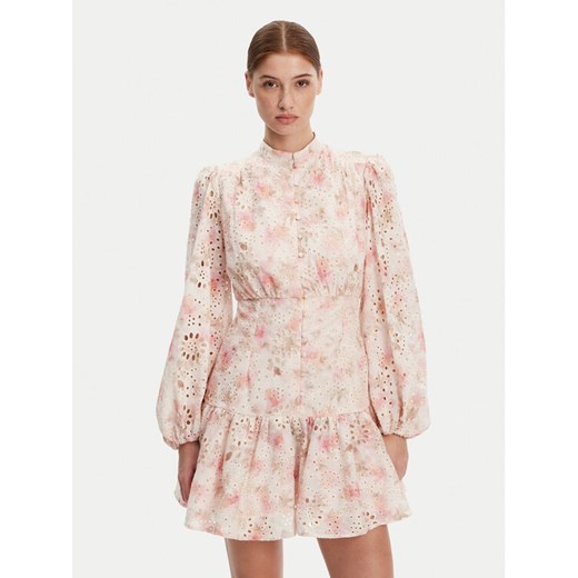 BARDOT Sukienka koktajlowa 57809DB2 Różowy Regular Fit ze sklepu MODIVO w kategorii Sukienki - zdjęcie 182685852