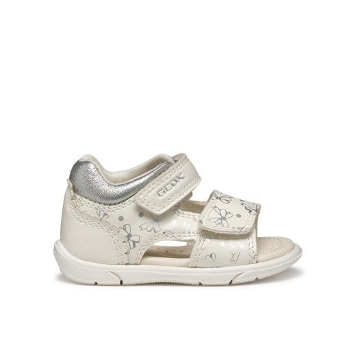 Geox Sandały B Sandal Zapito B556FD 000BC C0007 Biały ze sklepu MODIVO w kategorii Sandały dziecięce - zdjęcie 182685873