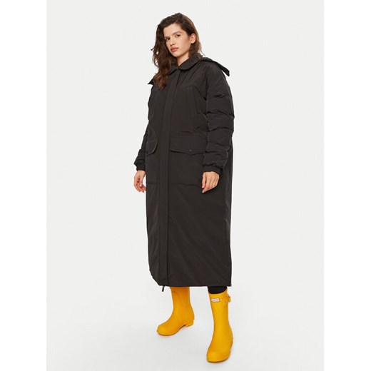 Hunter Kurtka przejściowa HARW0014242 Czarny Regular Fit ze sklepu MODIVO w kategorii Kurtki damskie - zdjęcie 182685980