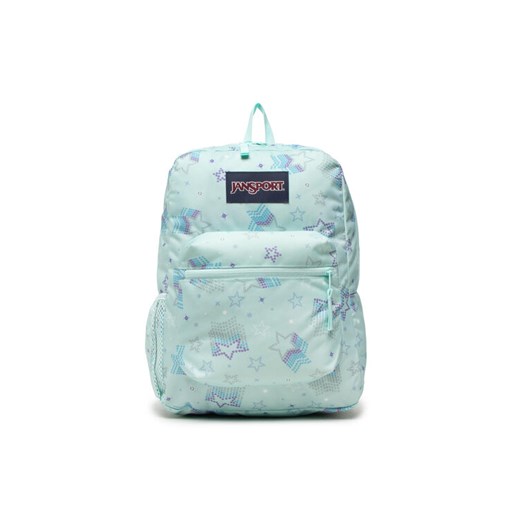 JanSport Plecak Cross Town EK0A5BAIW651 Błękitny ze sklepu MODIVO w kategorii Plecaki dla dzieci - zdjęcie 182686110
